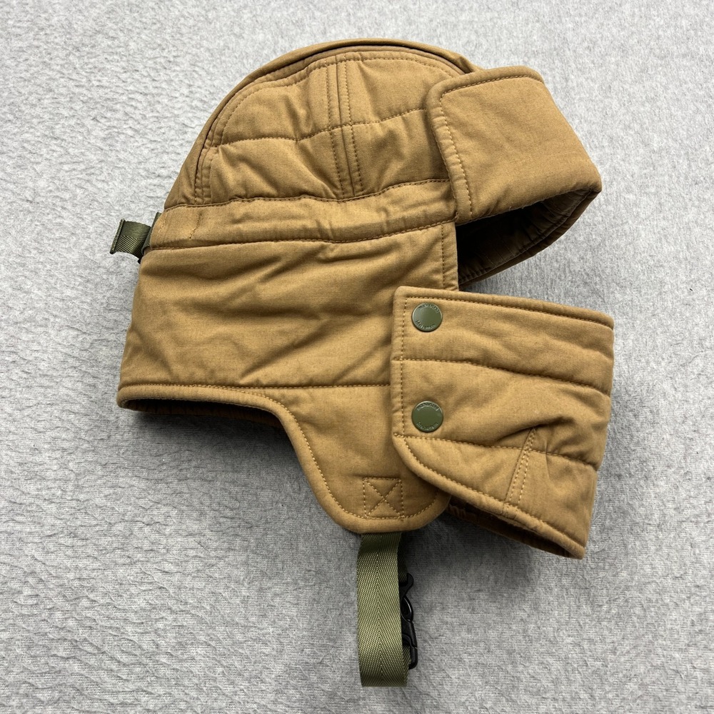 Maharishi Cordura Padded Aviator Hat Men's Brown Balaclava Winter Trapper Cap